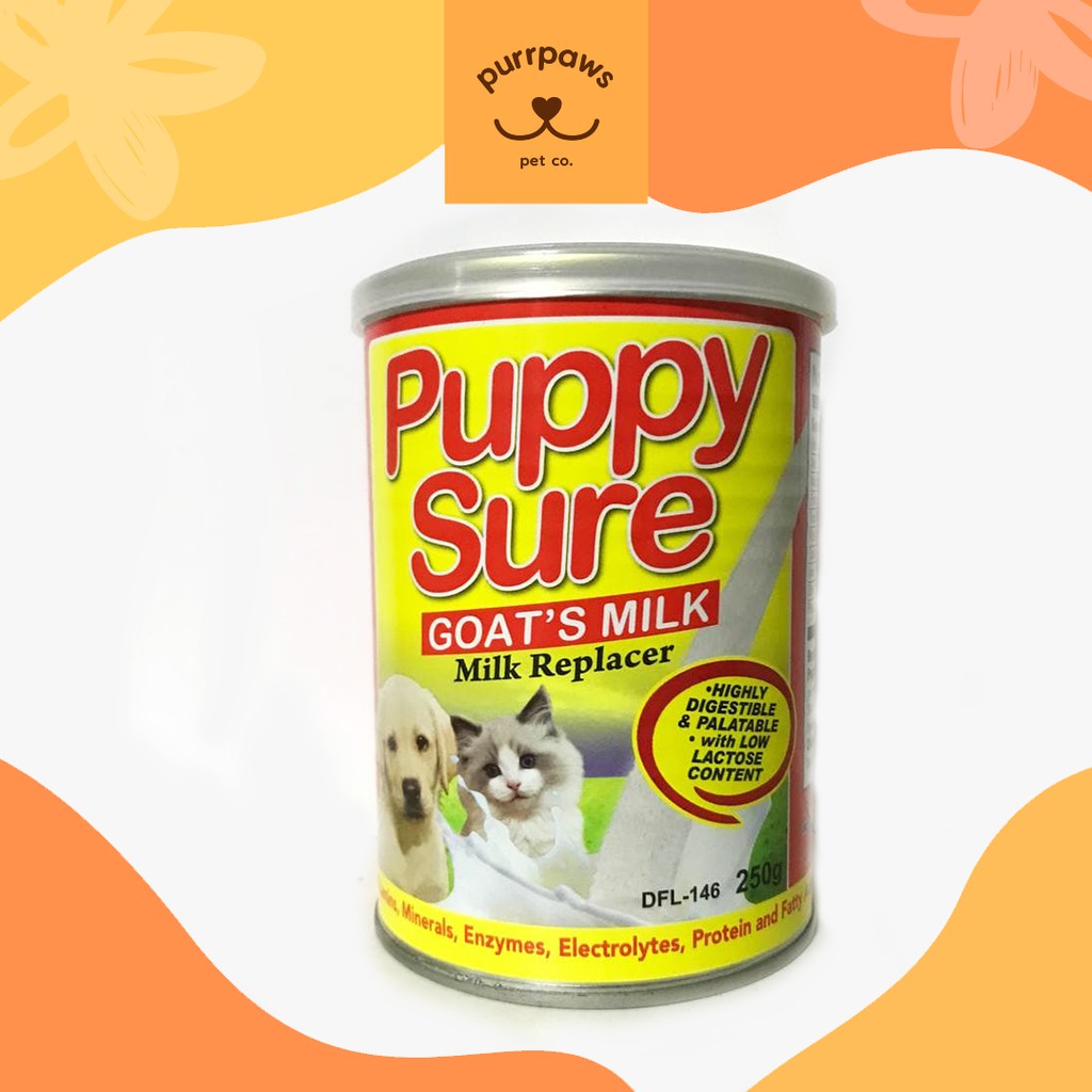 Puppy Sure Goats Milk Milk Replacer 250g Shopee Philippines