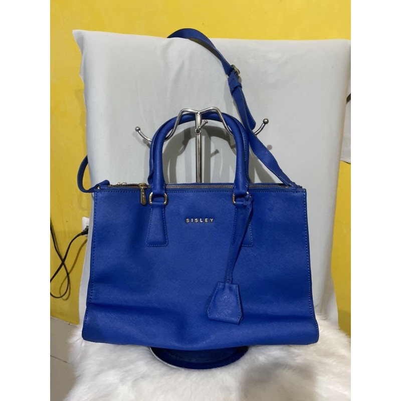 Sisley blue bag sale