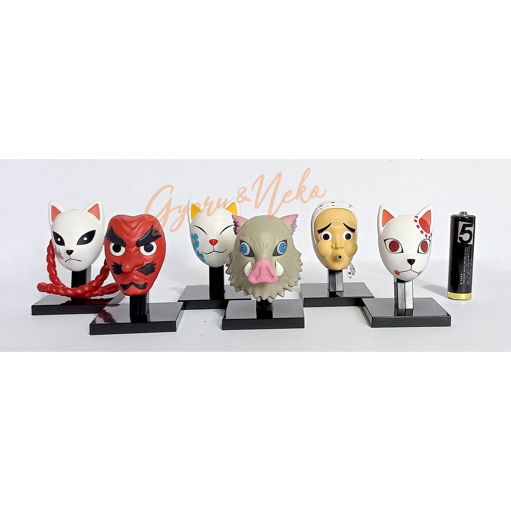 Demon Slayer Kimetsu no Yaiba Set Mask Mini Figure | Shopee Philippines