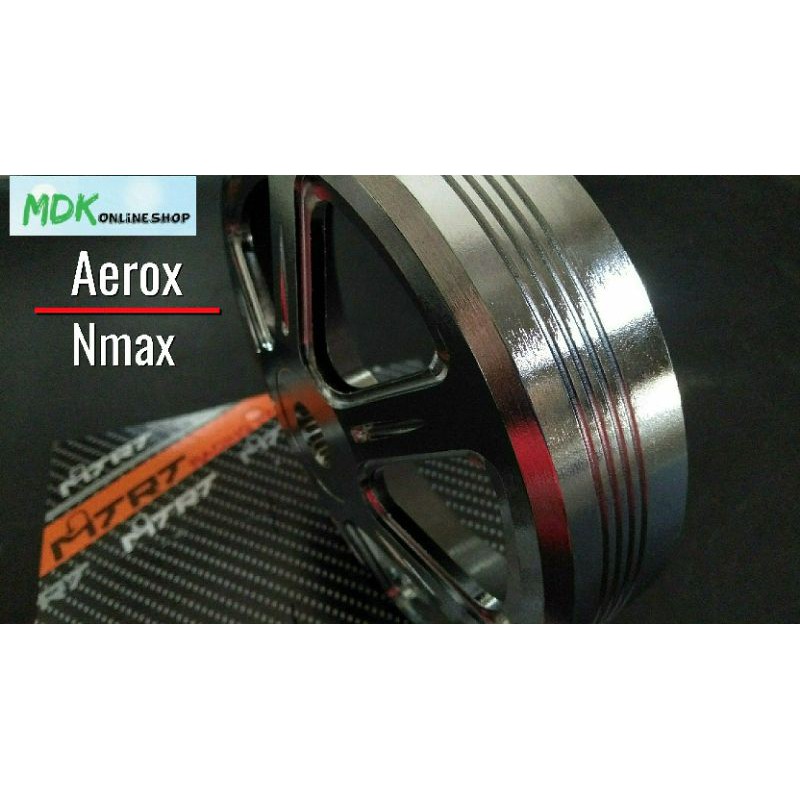 Aerox v1 & v2 / Nmax v1 & v2 Full CNC Clutch Bell v2 with grooved Shopee Philippines