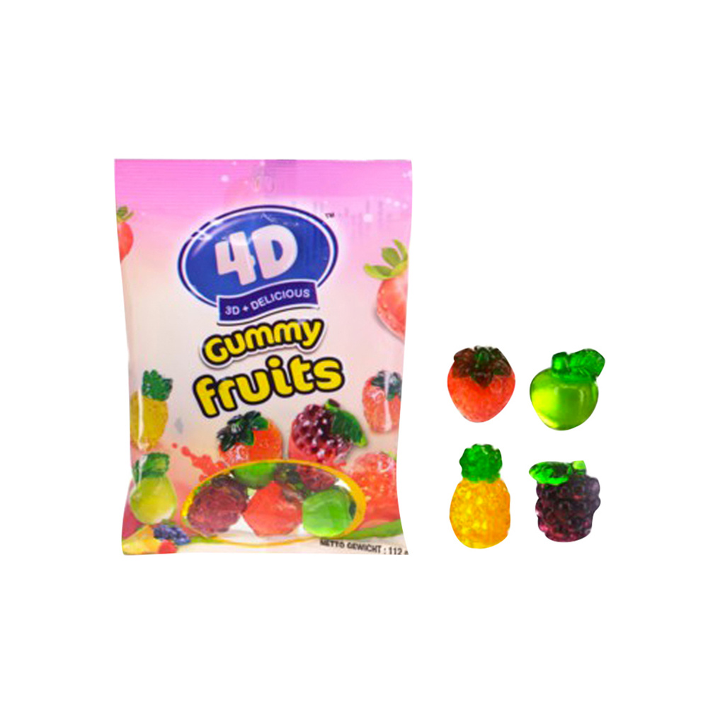 4D Gummy Fruits 48G (1.69 Oz) Shopee Philippines