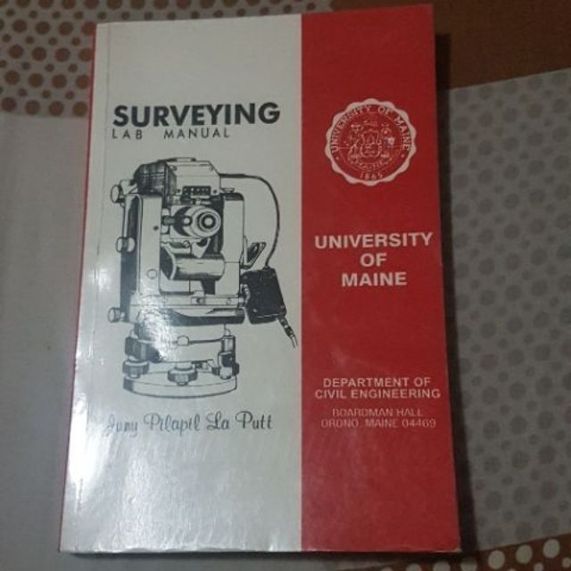 Engineering book Surveying Lab Manual by La Putt Shopee Philippines