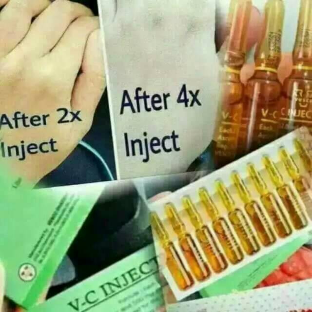 Vc injection original / vc injection/ vitamin c injection | Shopee ...