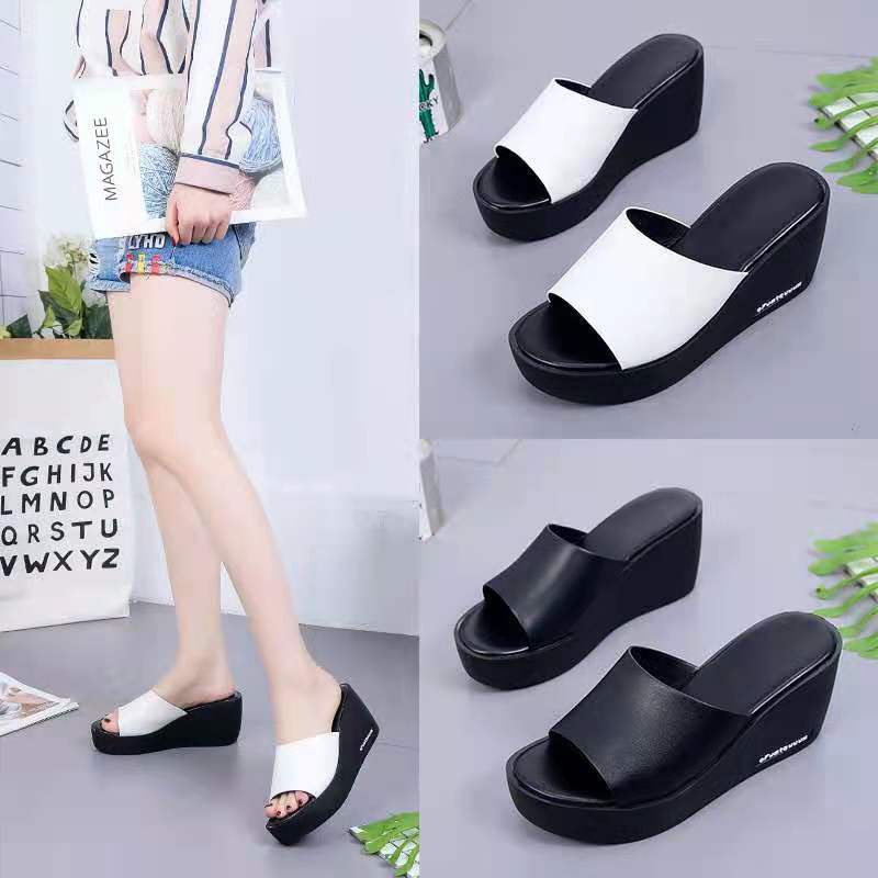 Ladies Korean Style Wedge Sandals good quality #A09 | Shopee Philippines