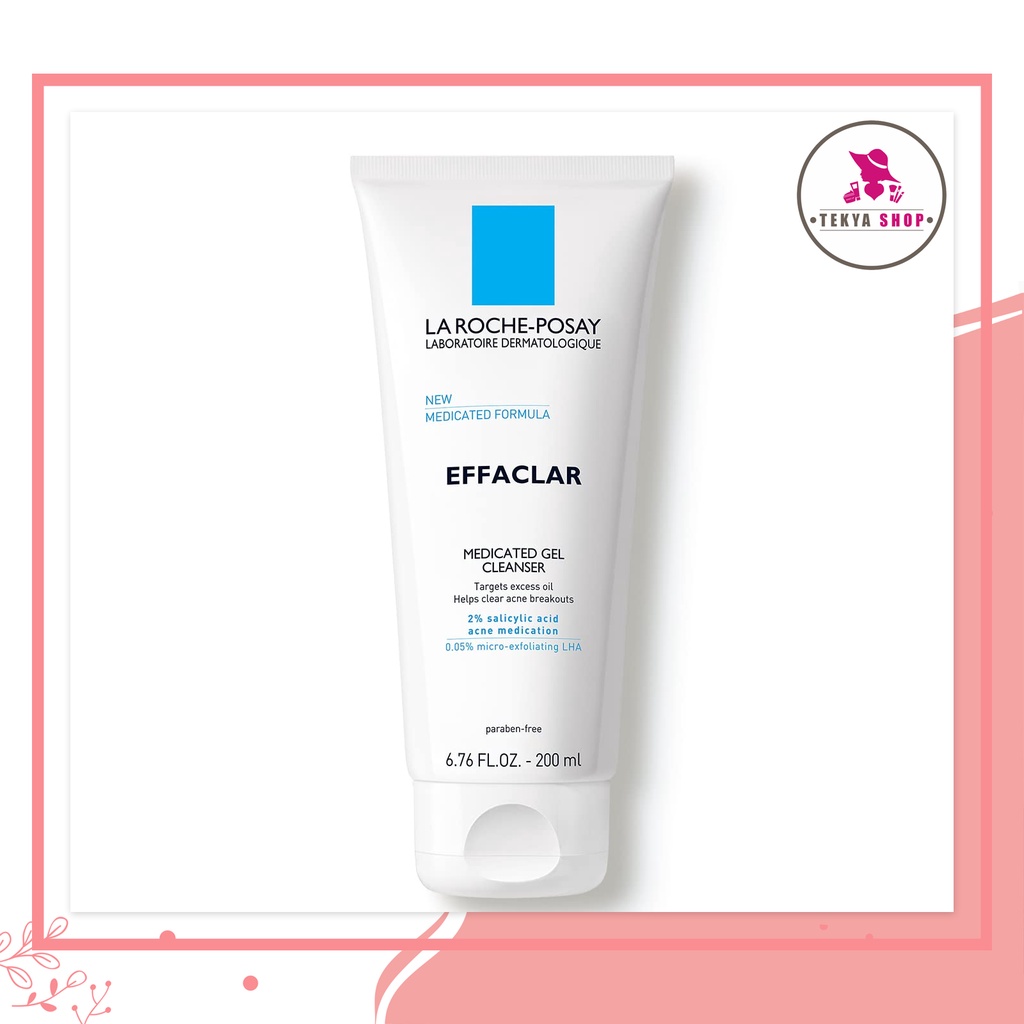 La Roche-Posay Effaclar Medicated Gel Cleanser for Acne Prone Skin, 200 ml  Shopee Philippines