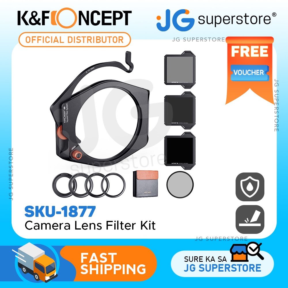 K&F Concept Square Filter Holder System Kit with 95mm Circular