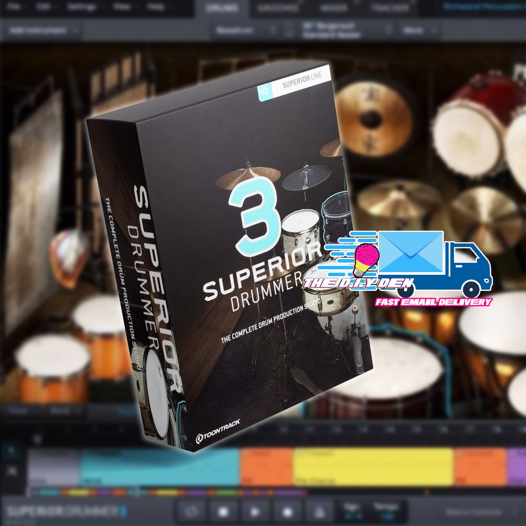 Superior Drummer 3 v3.3 VST w/ (230GB) Contents Shopee Philippines