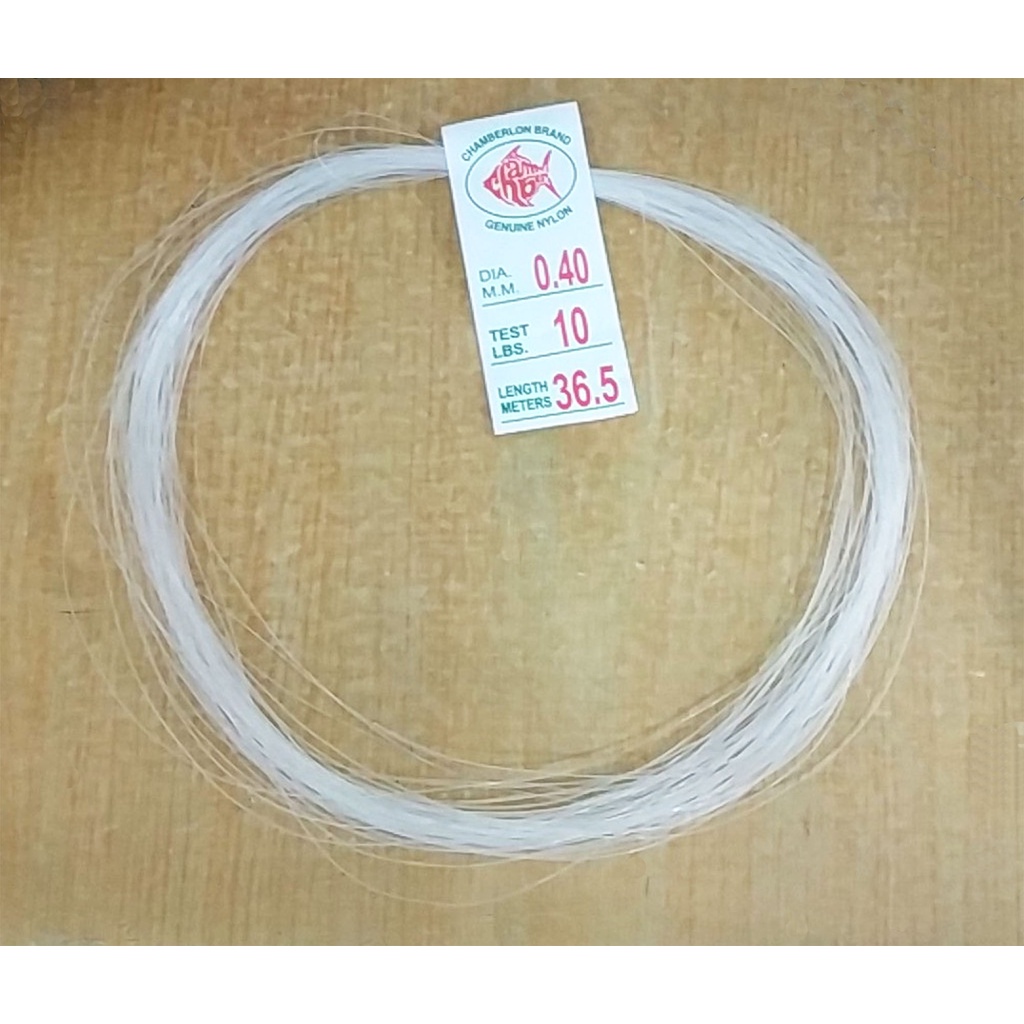 NYLON STRING NO. 0.40 X 36.5 METERS LONG ( PRICE PER ROLL ) MONOLINE TANSI FISH  LINE WIRE