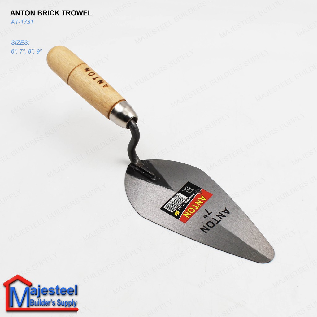 Ordinary trowel clearance