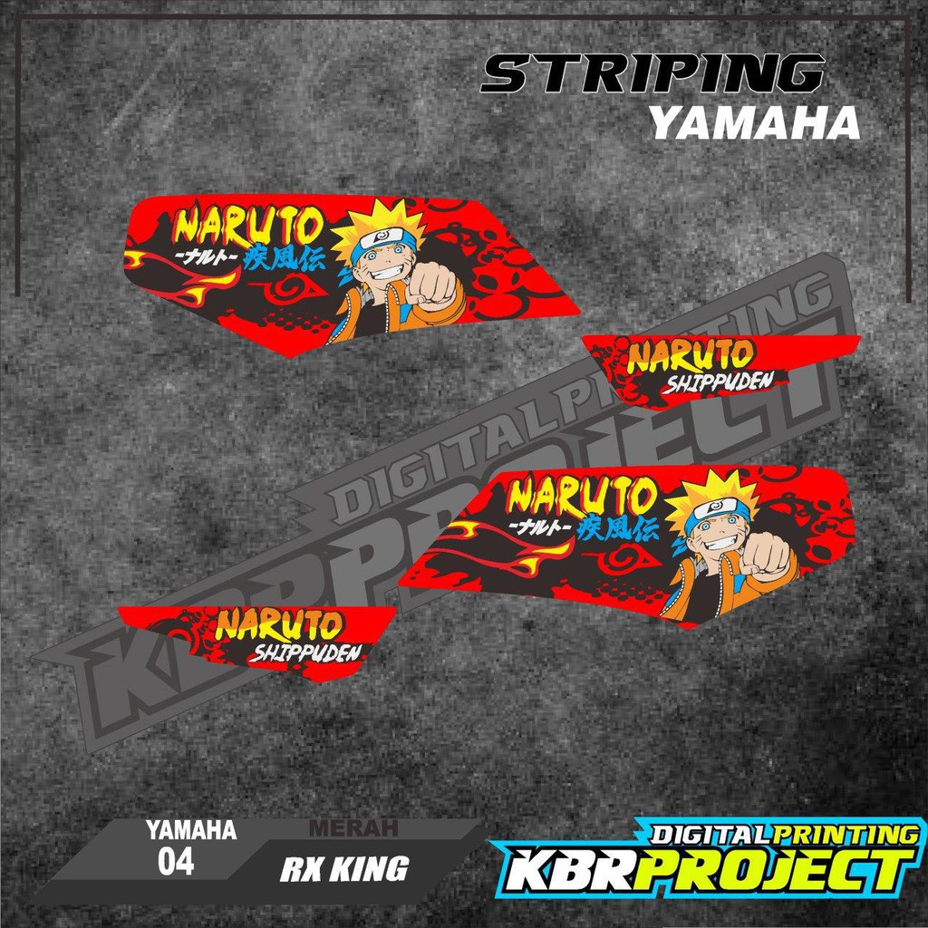 RX KING MOTORCYCLE STICKER-STRIPPING VARIATION LIST OF YAMAHA RX KING ...
