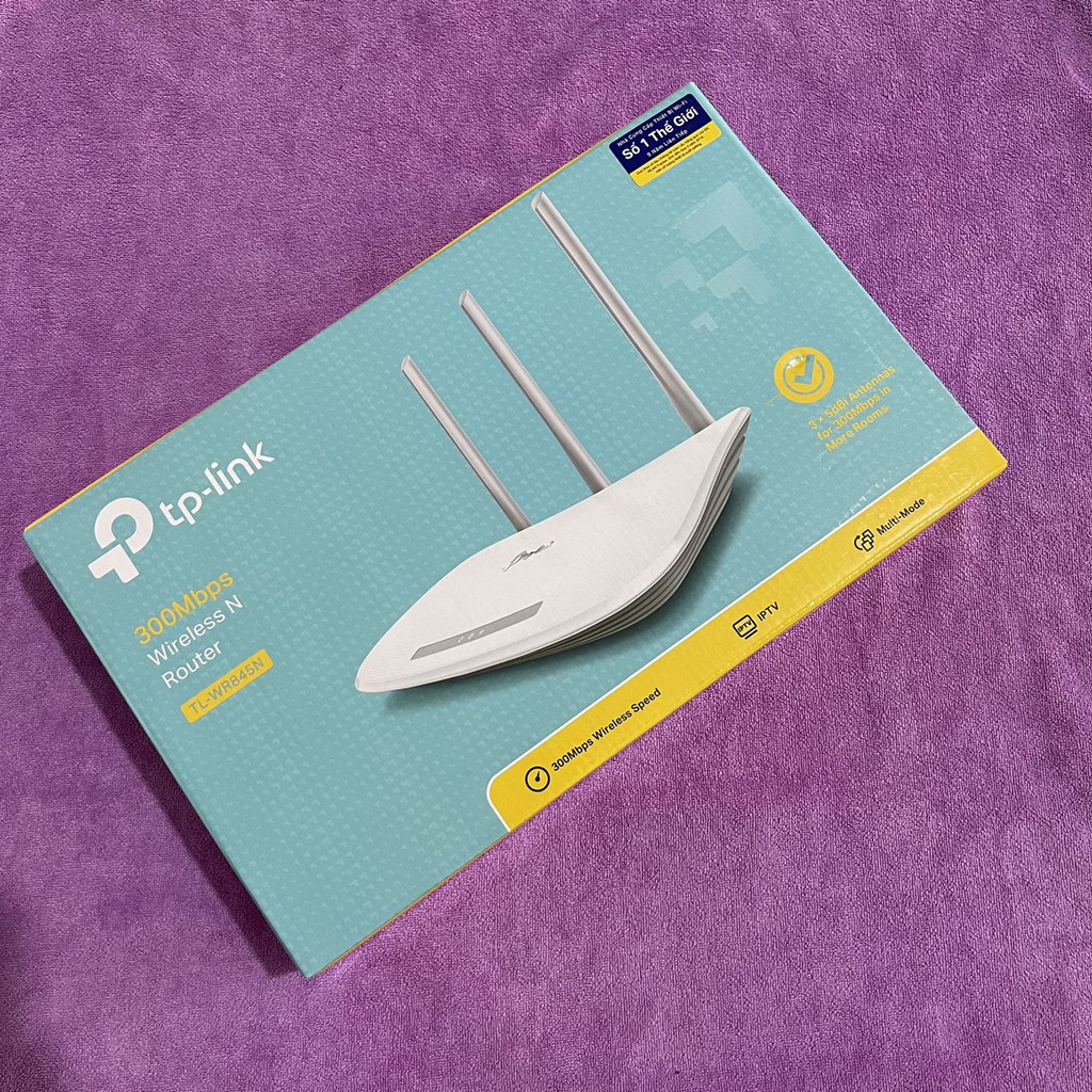 Tp-link 845n wifi transmitter, new-fullbox | Shopee Philippines