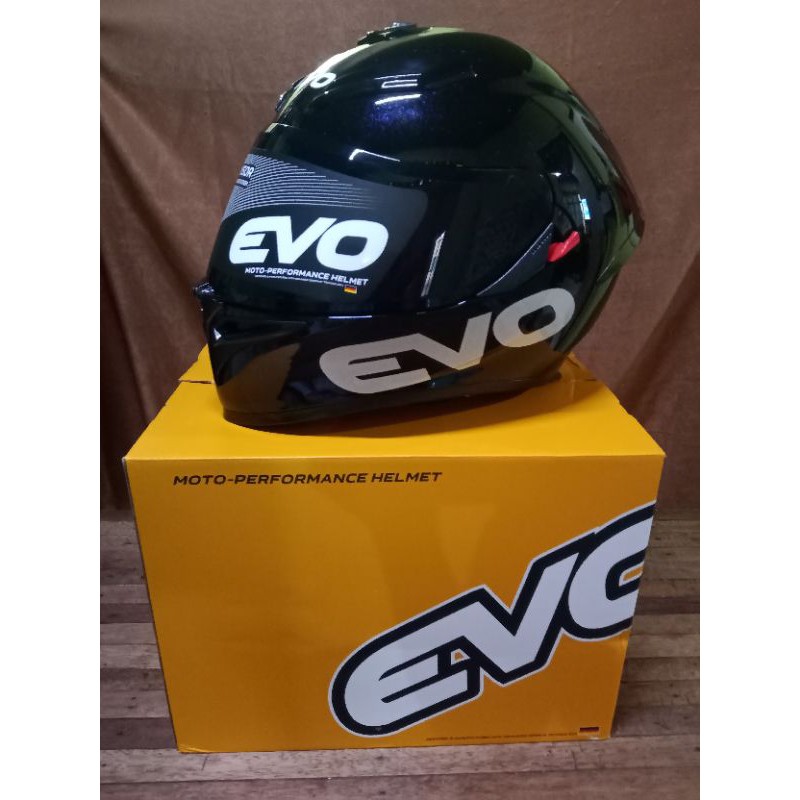 EVO Helmet GSX 3000 V2 Glossy Black Shopee Philippines