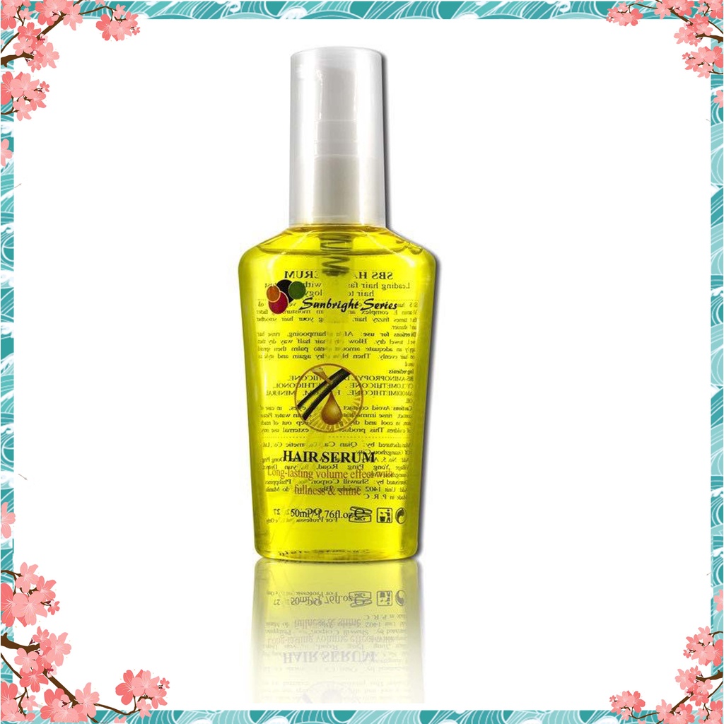 Sunbright Series Hair Serum Argan oil Hair Essence Repair Damage Dry Frizzy Hair 50ml SBSH004