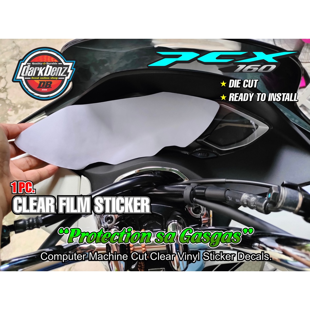 Honda PCX 160 V1 Transparent Clear and Smoke Film Sticker for Gauge ...