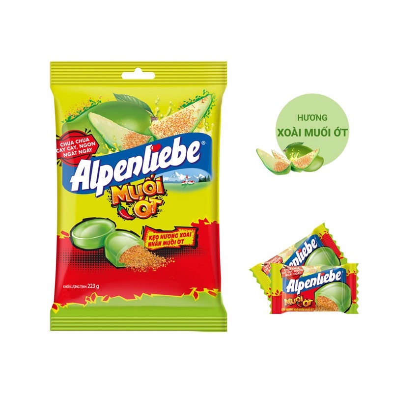 Alpenliebe Candy Mango Flavor with Salt and Chili Filling 87gr Shopee