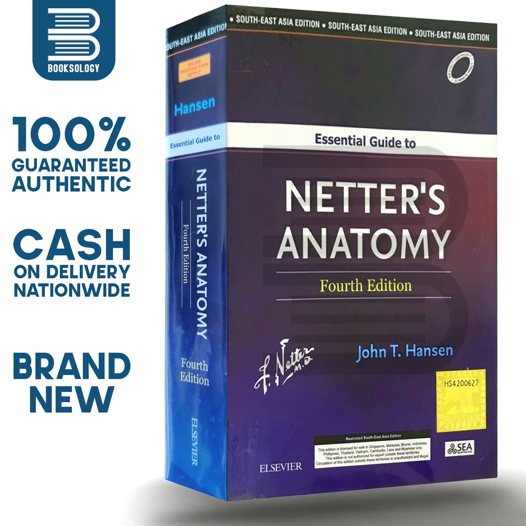 Essential Guide To NETTER'S ANATOMY Fourth Edition - John T. Hansen ...