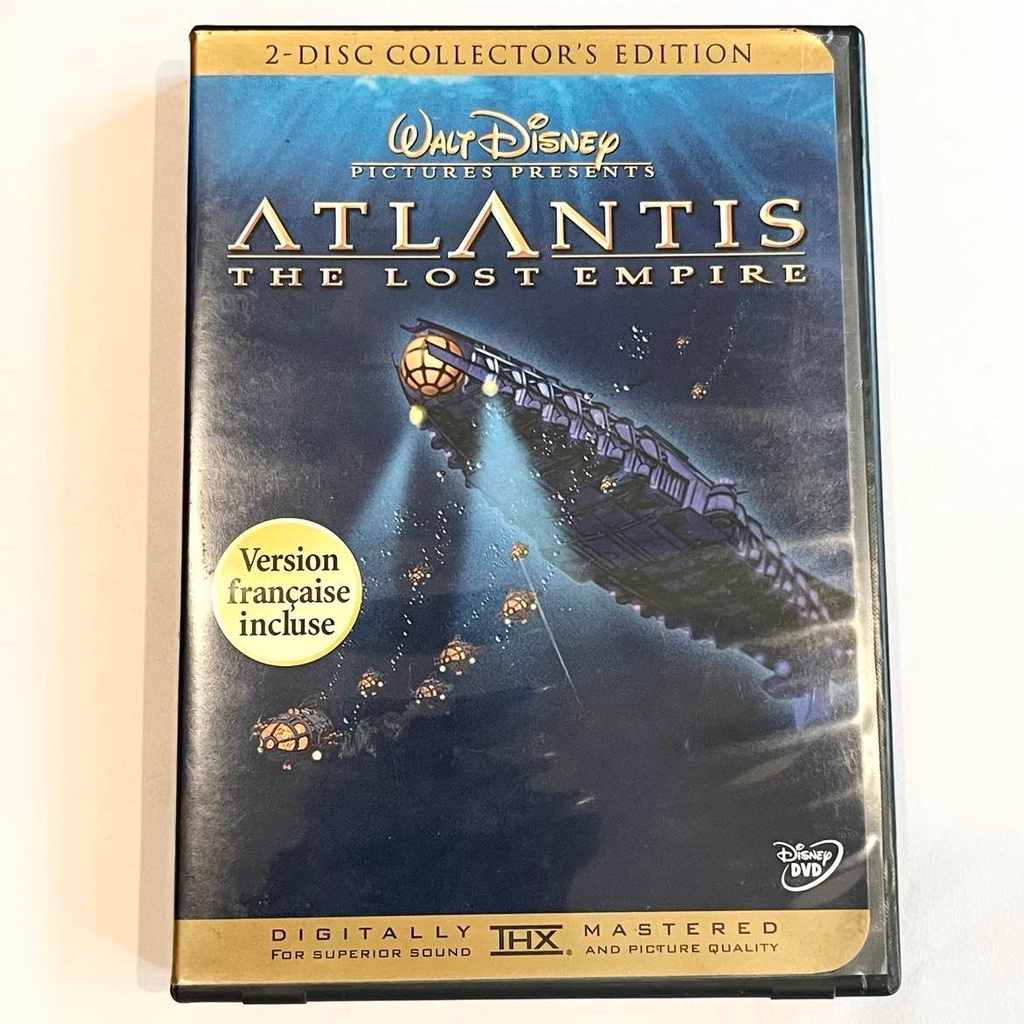 Atlantis: The Lost Empire DVD (Used) (Mint) | Shopee Philippines