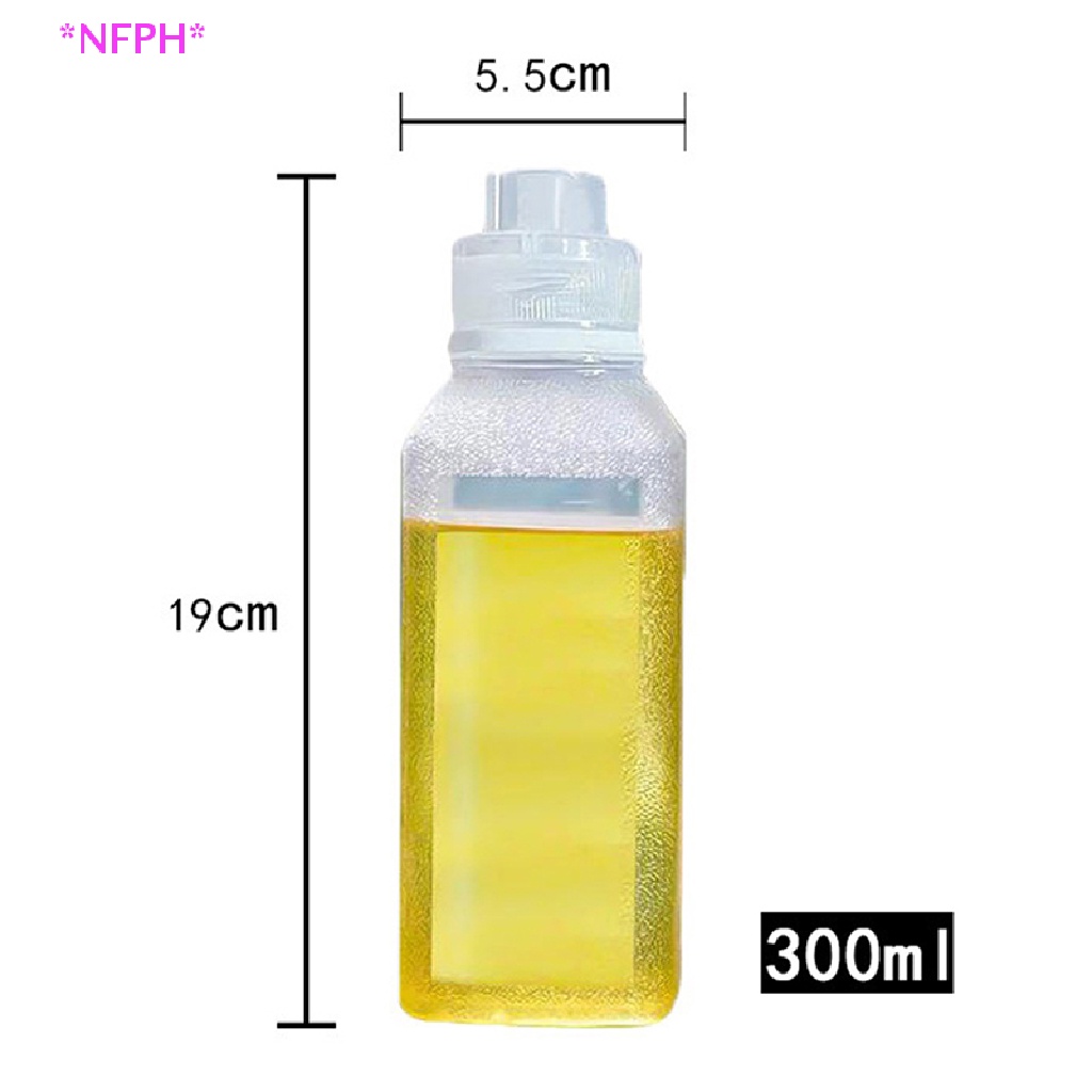 TS 1Pc 300ml/500ml Oil Bottle Kitchen Oil Bottle Kitchen Squeeze Bottle