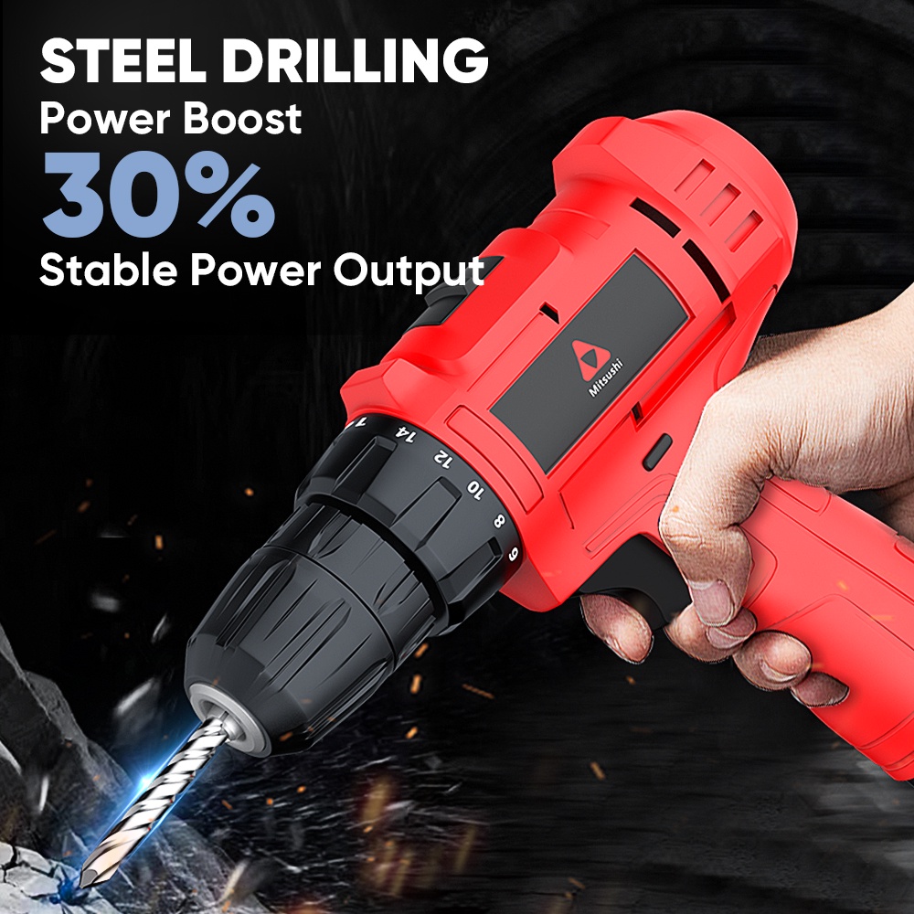 Mitsushi cordless drill review sale