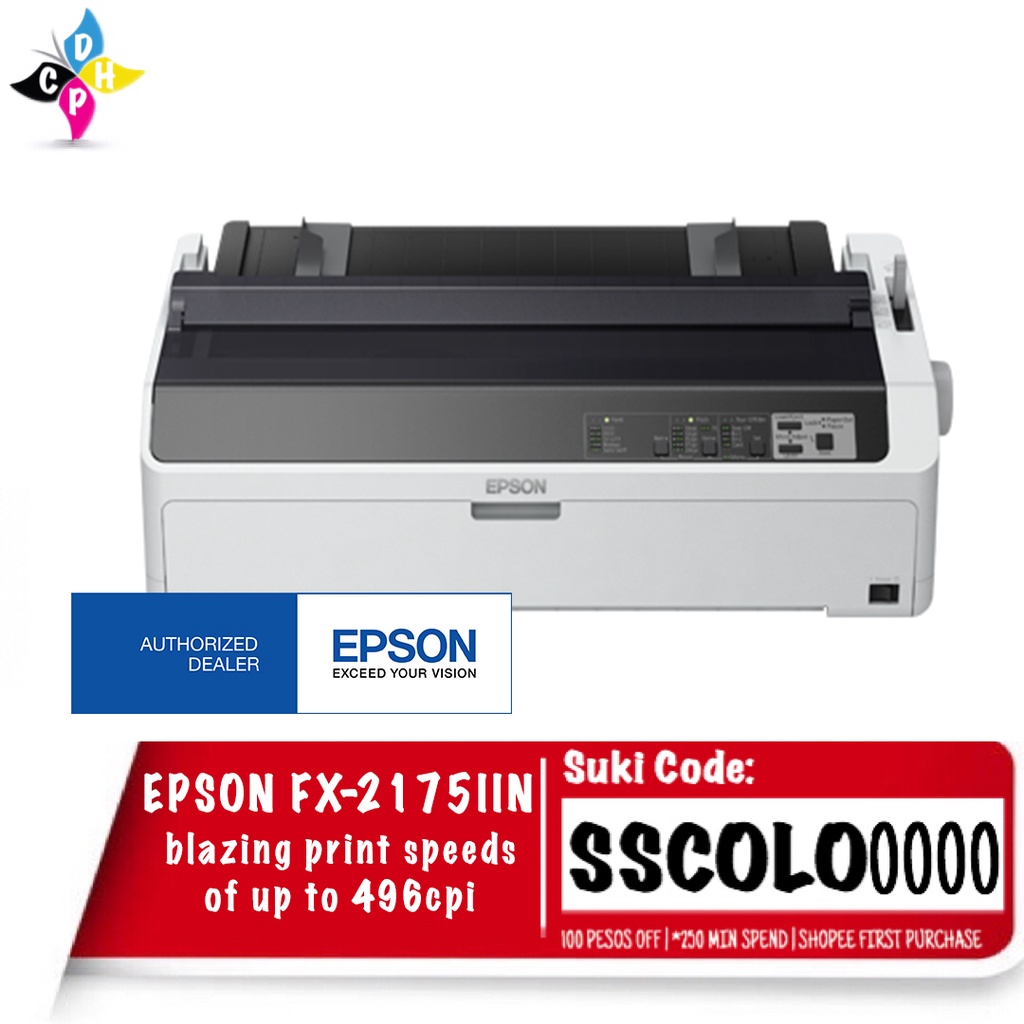 Epson Fx 2175ii Dot Matrix Printer Shopee Philippines 9166