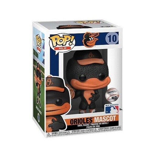 Funko MLB Baltimore Orioles POP MLB Mascots The Oriole Bird Vinyl Figure 10  Mascot, Damaged Package - ToyWiz