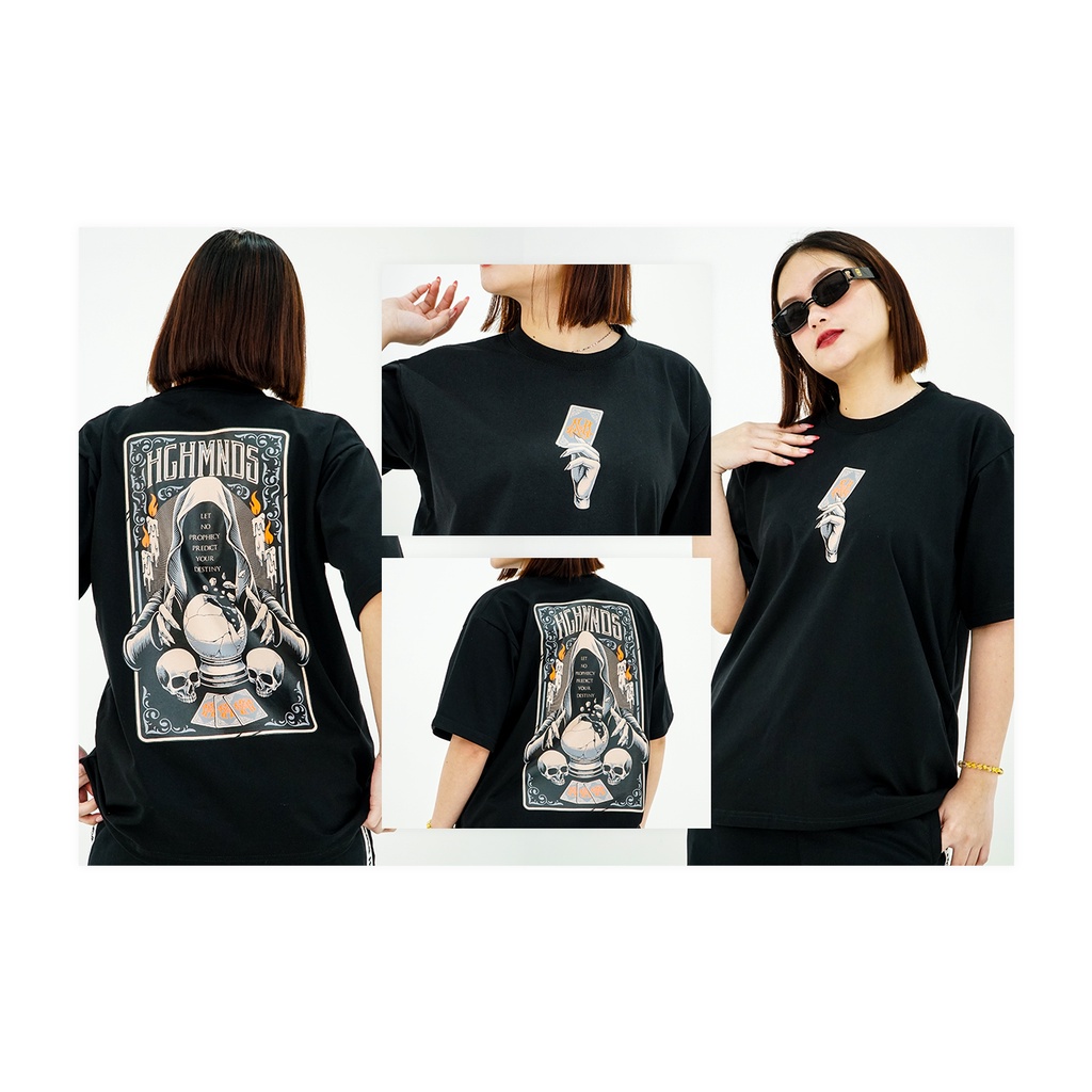 HGHMNDS ONLINE PROPHECY couple t shirt oversized fashion print Korean style customization S 3XL Shopee Philippines