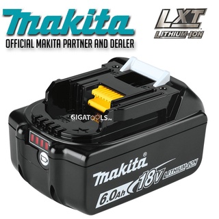 Original For Makita 18V High Density 3Ah-9Ah Rechargeable Power Tools  Battery with LED Li-ion Replacement LXT BL1860B BL1860 BL1850 LXT400  Cordless