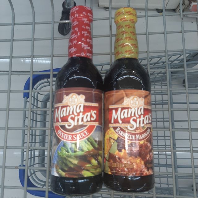 Mama Sitas Oyster Sauce 405gbarbeque Marinade 350mlg Shopee Philippines