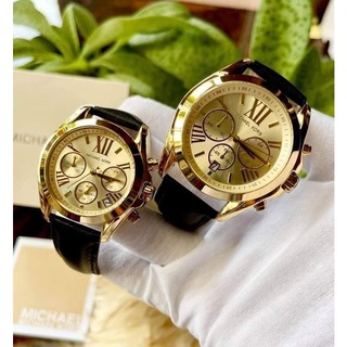 Michael Kors Authentic Grade Bradshaw Genuine Leather Women Watches Shopee Philippines