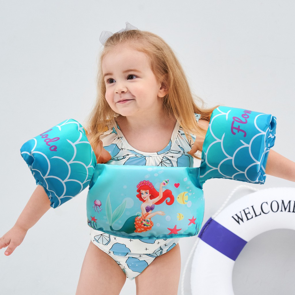 Flowdodo Swim Floaties Kids Arm Ring Puddle Jumper Life Jacket Pool