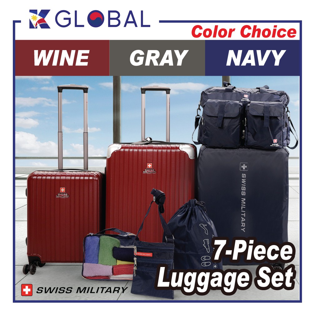 Swiss army luggage cheap set