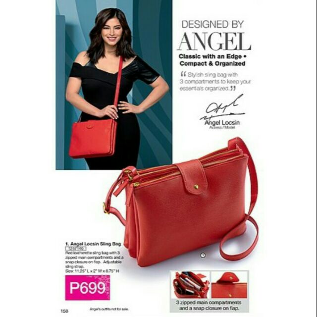 Angel locsin avon discount bag