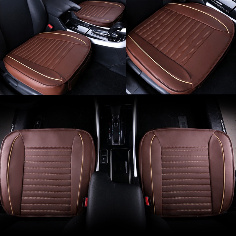 COD Universal Breathable PU Leather Pad Car Seat Cover Mat For Auto