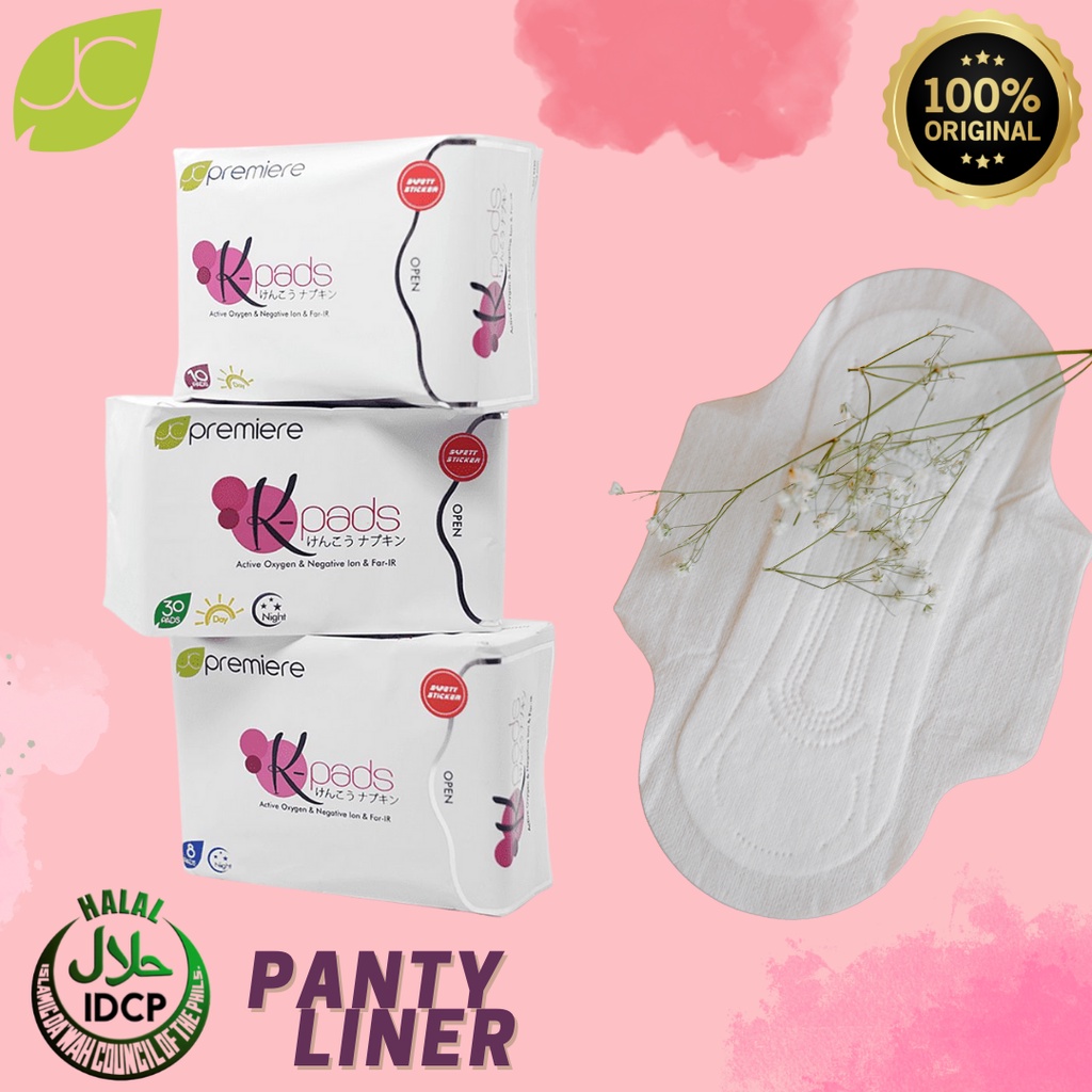 KPads Panty Liner Day & Night 1 pad with Negative Ion ( with FREE TEST KIT ) Shopee Philippines