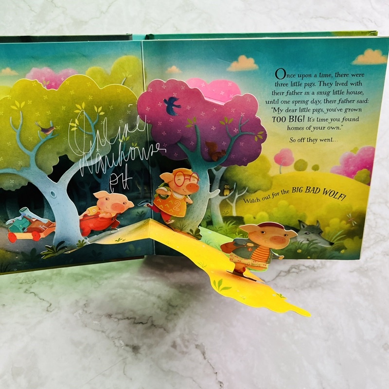 Usborne Pop-Up Fairy Tales - THE THREE LITTLE PIGS (Pop-Up) - On-hand ...