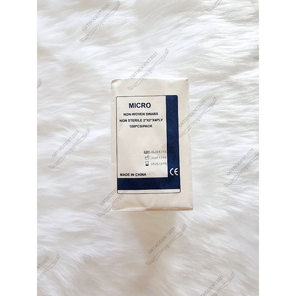 Micro Gauze 2x2 100pcs | Shopee Philippines