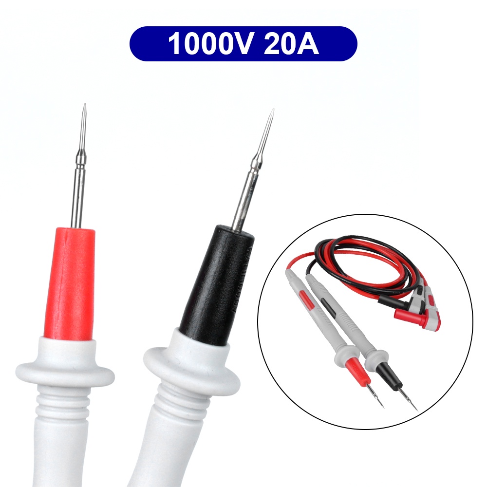 Multi Meter Voltmeter Tester Kit Multimeter Test Leads Silicone Wires