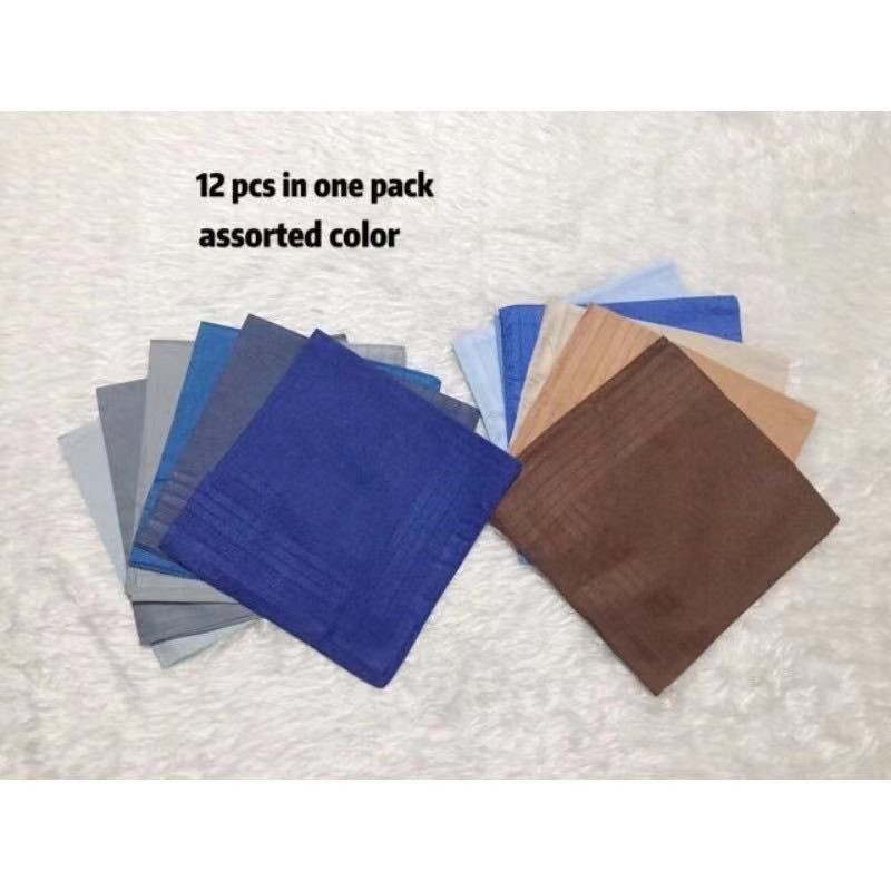 COD☑️12pcsPlain Scarf Handkerchief Panyo | Shopee Philippines