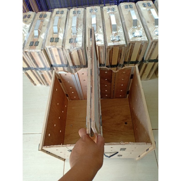 folding Derby Box/Cock Box DUPLEX for Gamefowl | Shopee Philippines