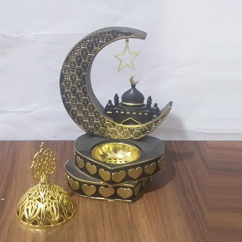 Saudi Arabia Ramadan Incense Burner Resin Incense Holder Muslim Cone