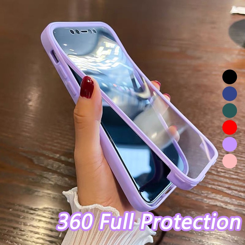 For iPhone 16 Pro Max 16 Plus Full Body Protector Cover 360 Front Back  All-Inclusive Phone Case