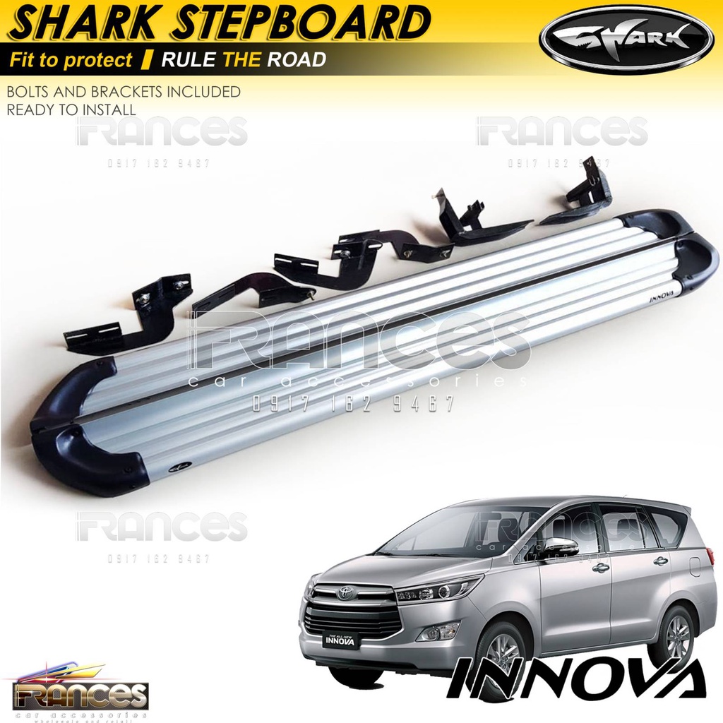 INNOVA J E G 2016-2025 SHARK BRAND HARD ALLUMINUM STEP BOARD ...