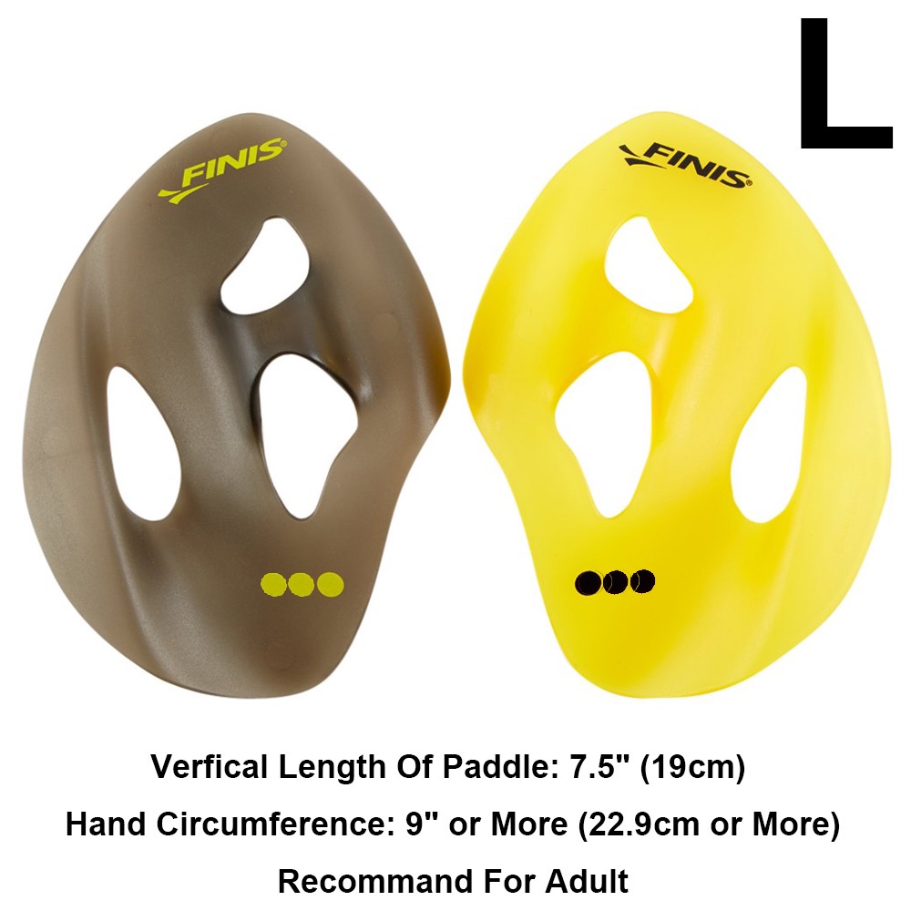 thumbnail image 2 of Finis Manta Paddles - Swim Training Paddles For Lap Swimming - Swim Gear For Swimmers Of All Experience Levels Pool And Swimming Accessories 2 of 13