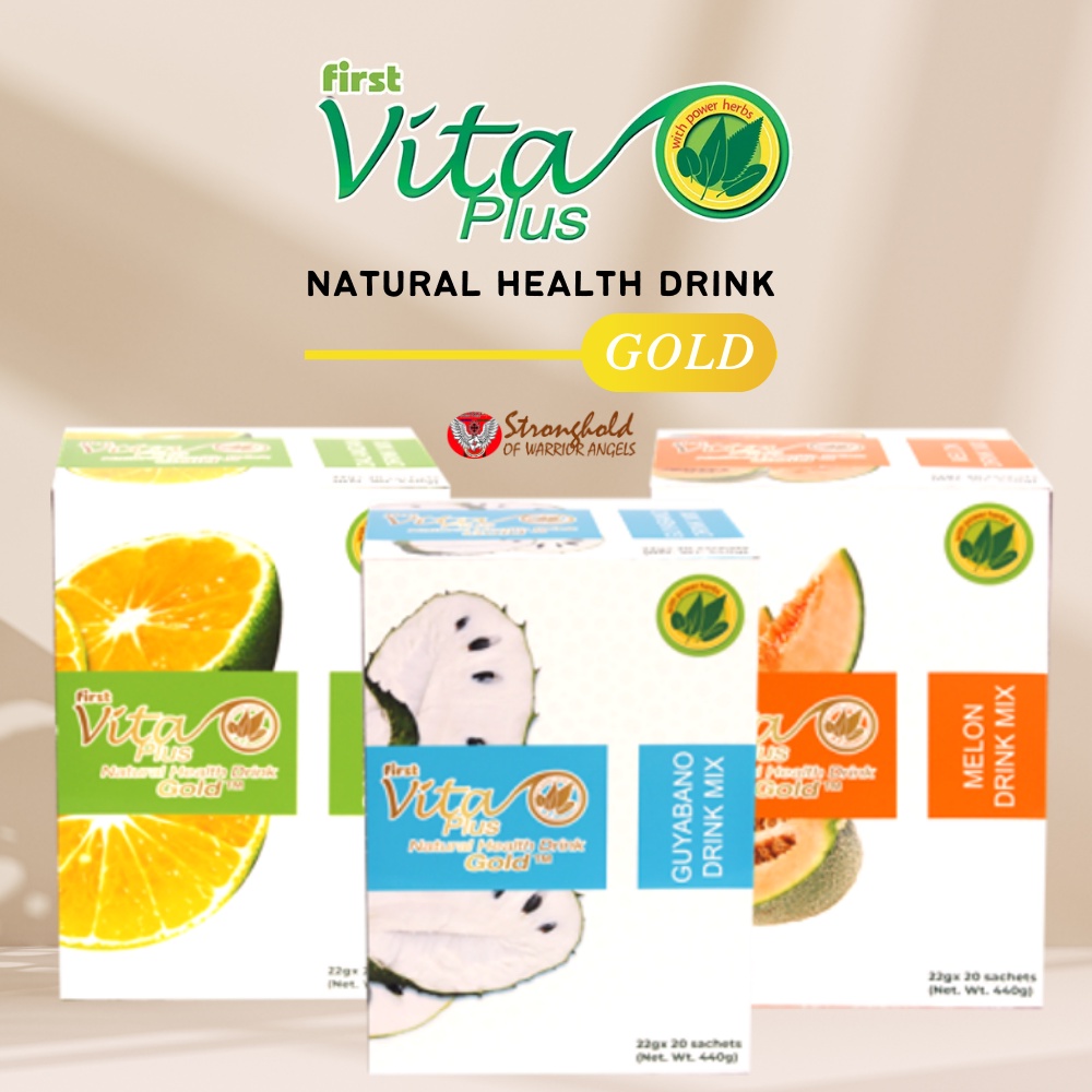 First Vita Plus GOLD Natural Health Drink (Dalandan, Melon, and