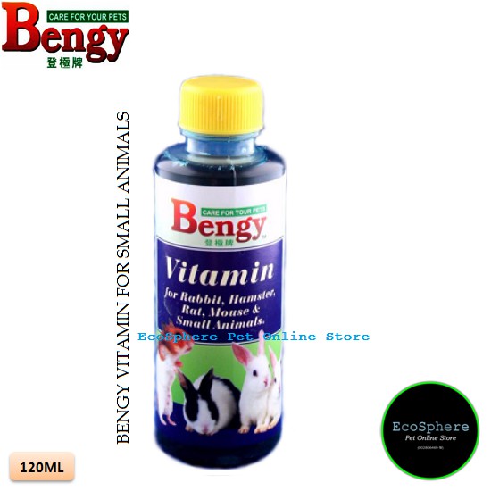 BENGY Vitamin For Small Animals - 120ml | Shopee Philippines