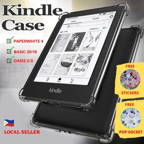 KINDLE Clear CASE Paperwhite 5, Paperwhite 4 (2018), 2019 Basic, 2022 basic, OASIS 2/3 Shopee