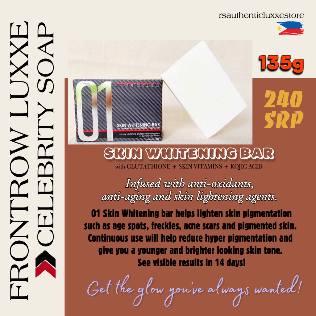 Luxxe Celebrity Soap Whitening Bar 01 Authentic 100 Shopee Philippines 5338