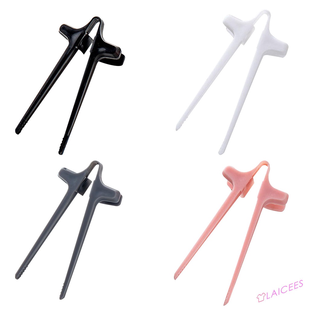 [laicee]Finger Chopsticks-Potato Chips Finger Tongs Fun Snack Clips for ...