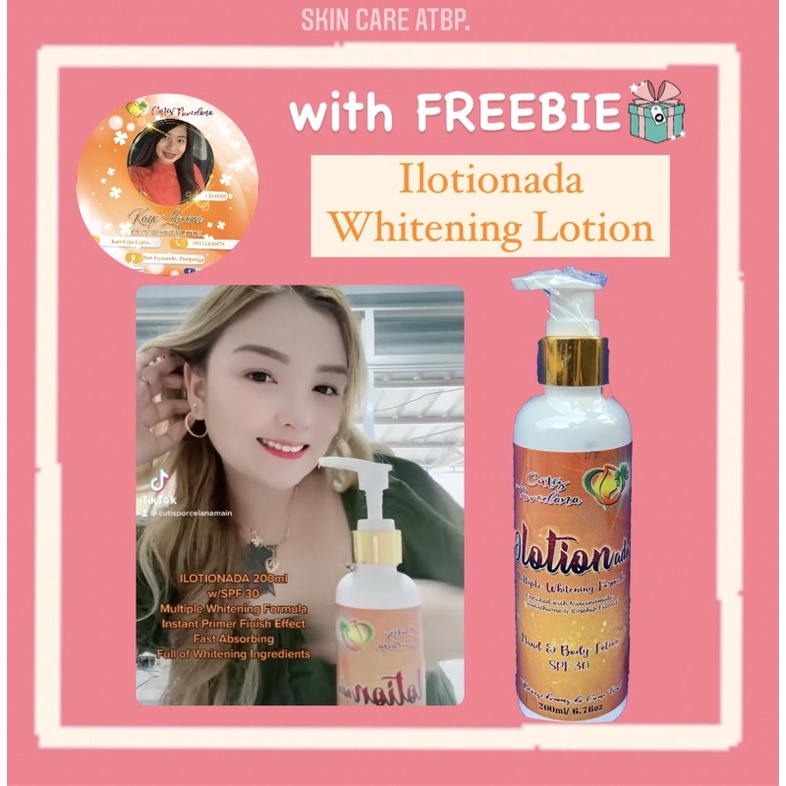 iLotionada Whitening Lotion by Cutis Porcelana Shopee Philippines