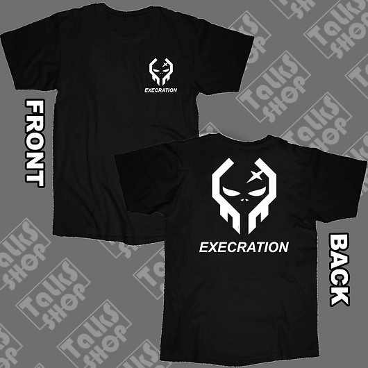 ♤EXECRATION TSHIRT HIGH QUALITY SIZE (M-L-XL) MOBILE LEGEND | Shopee ...